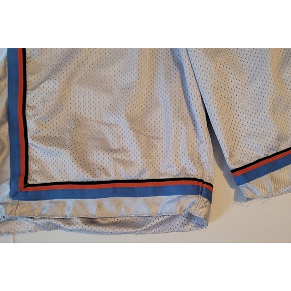 Vintage Cleveland Cavaliers Basketball Shorts Size 40 White Puma NBA W Flaws - Picture 6 of 16